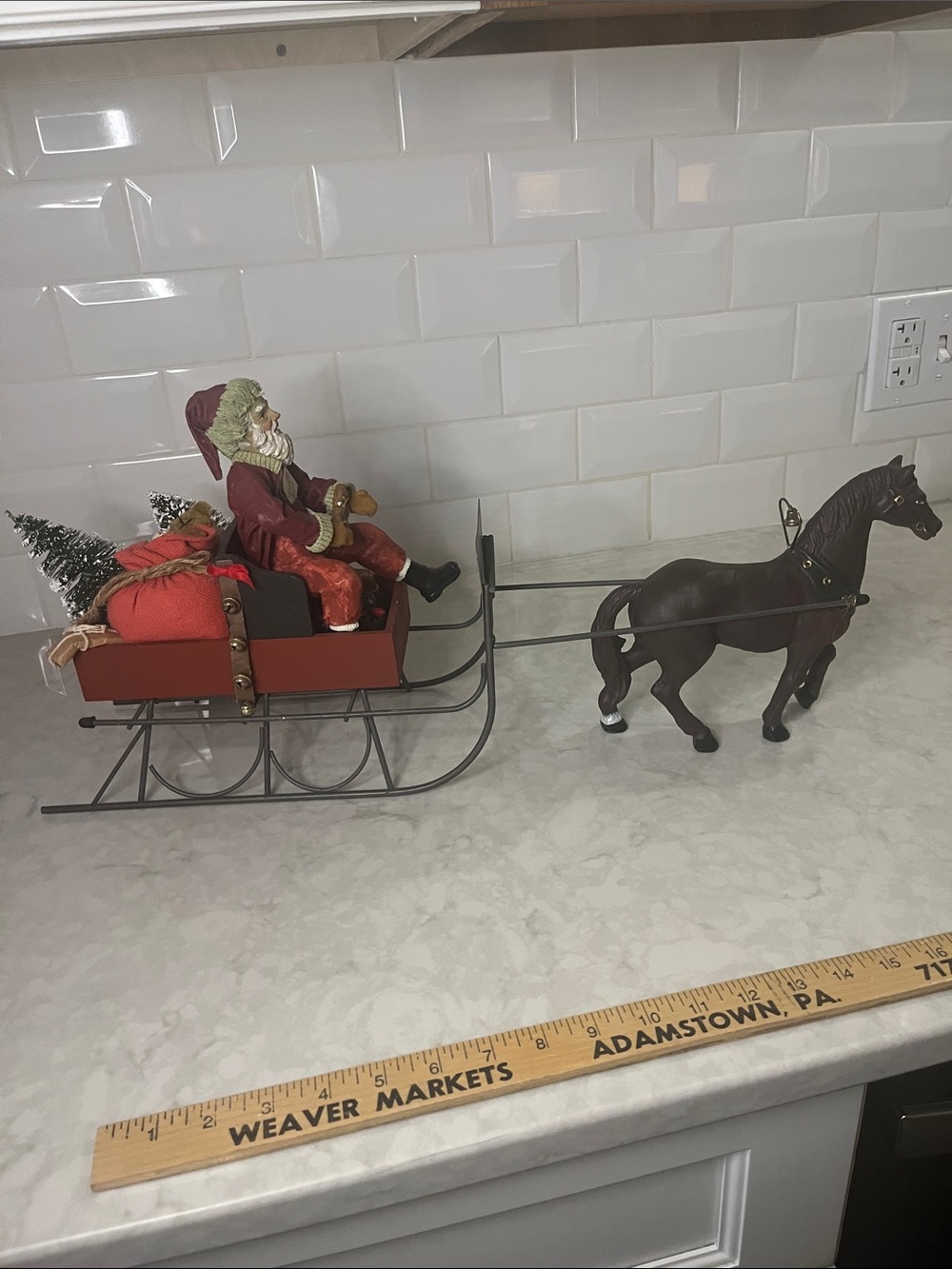 Vintage Christmas in America Homestead Santa from Christmas in America series 87